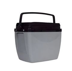 CAIXA TERMICA 18L CINZA COM PRETO MOR