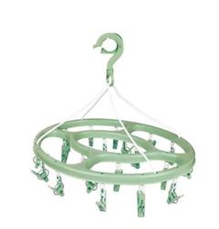 MINI VARAL OVAL 24 PRENDEDORES MOR