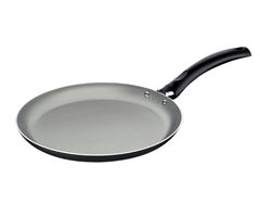 PANELA PANQUEQUEIRA 22CM CHUMBO TURIM PRETA TRAMONTINA