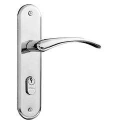 FECHADURA EXTERNA 1300 MADRID CROMADO SILVANA