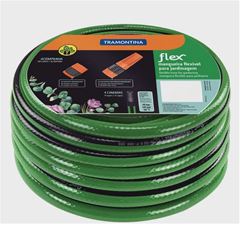 MANGUEIRA PARA JARDIM TRANÇADA 15M VERDE/PRETA TRAMONTINA