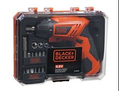 PARAFUSADEIRA COM 15 ACESSÓRIOS KC4815K-BR BLACK+DECKER