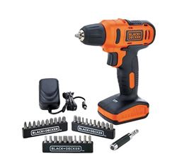 PARAFUSADEIRA/FURADEIRA COM 31 ACESSORIOS LD12SC-BR B&D