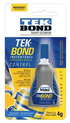 ADESIVO INSTANTÂNEO CONTROL 4G TEKBOND