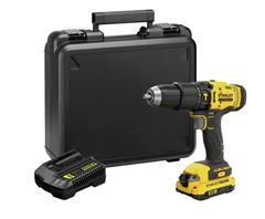 KIT PARAFUSADEIRA FURADEIRA À BATERIA 20V 1/2” COM BATERIA. CARREGADOR E MALETA SCD711C1K-BR STANLEY