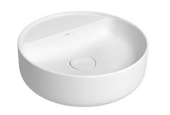 CUBA SOBREPOR REDONDA COM MESA 40 CM BRANCO DECA