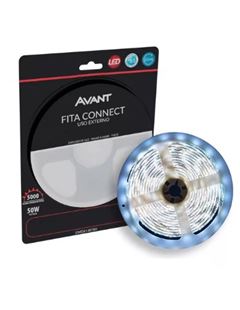 FITA LED CON.10W 5M 220V 6500K IP65 AVAN