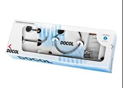 KIT PARA BANHEIRO SINGLE 5 PCS CROMADO DOCOL