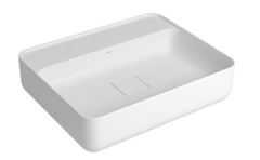 CUBA DE APOIO RETAGULAR COM MESA 50CM BRANCO DECA