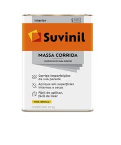 MASSA CORRIDA 25KG SUVINIL
