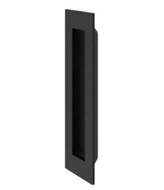 PUXADOR PARA PORTA CONCHA QUADRADO15CM PRETO PADO