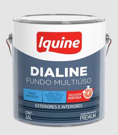 FUNDO PREPARADOR DIALINE MULTIUSO BASE AGUA CINZA IQUINE 900ML