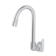 TORNEIRA ABS COZINHA PAREDE  BICA MÓVELCROMADA  FLEX PLUS DECA