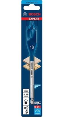 BROCA CHATA PARA MADEIRA EXPERT  SELF CUT SPEED 18X152MM BOSCH