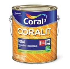ESMALTE CORALIT TOTAL BASE AGUA ACETINADA 3,6L BRANCO GELO
