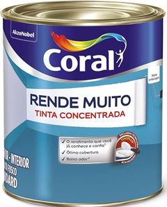 CORAL RENDE MUITO FOSCO 900ML BRANCO NEVE
