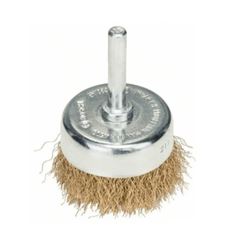 ESCOVA DE AÇO COPO ONDULADA PARA FURADEIRA 50X02MM BOSCH