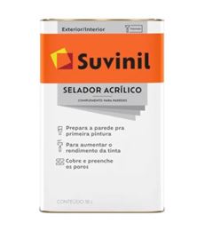 SELADOR ACRILICO 18 LITROS BRANCO SUVINIL