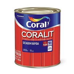 ESMALTE CORALIT SECAGEM RAPIDA 750ML PLATINA