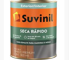 ESMALTE SECAGEM RAPIDA BRILHANTE 900ML BRANCO SUVINIL