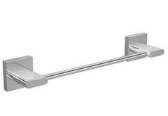 PORTA TOALHA BARRA POLO 20CM CROMADO DECA