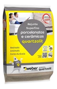 REJUNTE WEBER COLOR QUARTZOLIT BEGE RESINADO 1,0KG