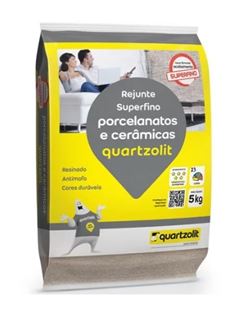REJUNTE  QUARTZOLIT BRANCO PORCELANATO 5,0KG