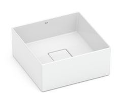 CUBA DE APOIO QUADRADA CELITE 30X30CM T3 BRANCO