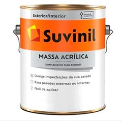 MASSA ACRILICA 5,5KG GALÃO SUVINIL