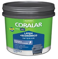 TINTA LATEX FOSCO ECONÔMICO PAREDEX BRANCO NEVE 15 LITROS  CORAL