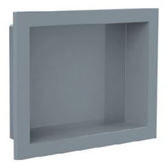 NINCHO PAREDE EMBUTIR 30X40CM CINZA URBANO ARQUITECH