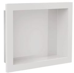 NINCHO PAREDE EMBUTIR 30X40CM BRANCO ARQUITECH