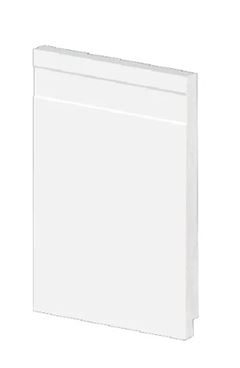 RODAPÉ ALIZAR ENGENHARIA SLIM 2,40 METROS BRANCO 51915 ARQUITECH