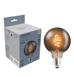 LAMPADA 5W LED RETRÔ PRETO 2200K G95 E27 AVANT