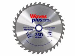 DISCO SERRA VIDEA 7.1/4” 36D PARA MADEIRA WAVES PLUS