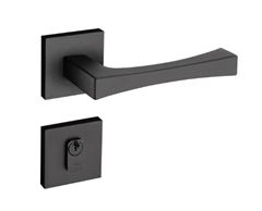 FECHADURA VIVALDI RQ2 885-55  PRETO TEXTURIZADO EXTERNA