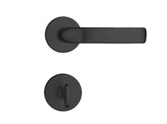 FECHADURA DE PORTA PARA BANHEIRO PADO CONCEPT 40MM RR1 PRETA
