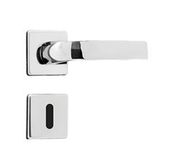 FECHADURA INTERNA 1700 RAVENA QUADRADO CROMADO SILVANA