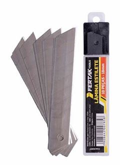 LAMINA PARA ESTILETE 18MM C/10 FERTAK
