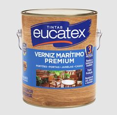 VERNIZ MARITIMO BRILHANTE 3,6L INCOLOR EUCATEX