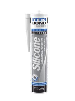 SILICONE ACETICO 256G CINZA TEKBOND
