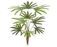 PLANTA ARTIFICIAL PALMEIRA RAPHIS VERDE 1,0M FLORARTE