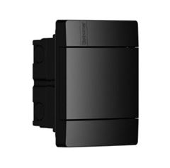 QUADRO DISTRIBUIÇÃO EMBUTIR SEM BARRAMENTO 09 DISJUNTORES BLACK ELETRO