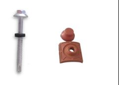 KIT VEDACAO PARA TELHA PVC CERAMICA C/20 UN EPLAST