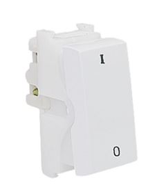 MODULO INTERRUPTOR 25A BRANCO I9 ILUMI