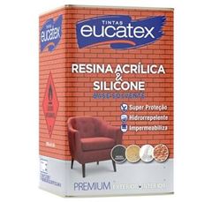 RESINA ACRILICA BASE SOLVENTE 18L INCOLOR EUCATEX