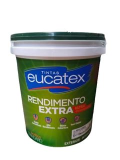 EUCATEX ACRILICO RENDIMENTO EXTRA 18L AMARELO FREVO
