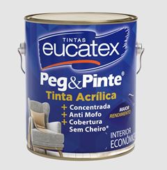 EUCATEX PEG & PINTE ACRILICO 3,6L CAJU DE PIRANGI
