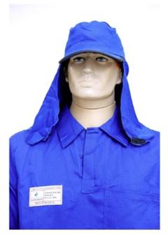 BONÉ ARABE MALHA REFORÇADA AZUL VITORIA MARTINS