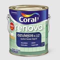 CORAL RENOVA AZULEJOS BRILHANTE 3,6L BRANCO